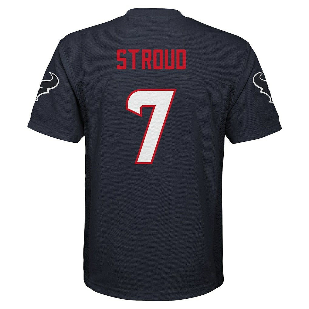C.J. Stroud Houston Texans Youth Replica Player Jersey Navy - NFL