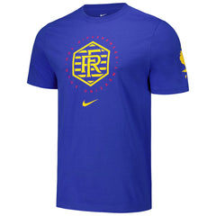 Nike France National Team Localized Core Cotton T-Shirts - Royal