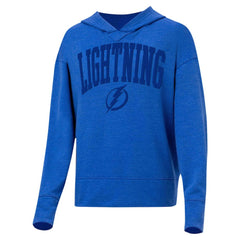 Tampa Bay Lightning - Concepts Sport Women's Volley Pullover Hoodie Blue