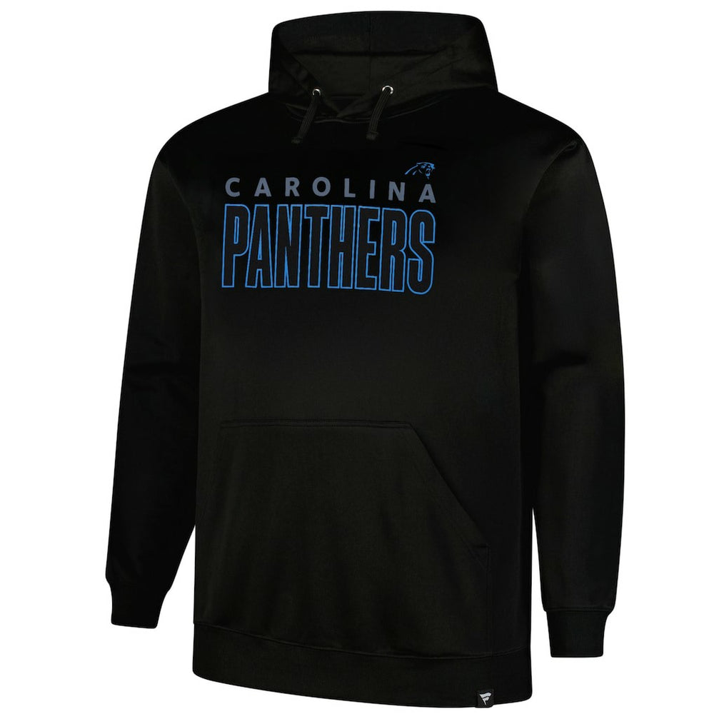 Carolina Panthers Big & Tall Fleece Pullover Hoodie Black - Fanatics