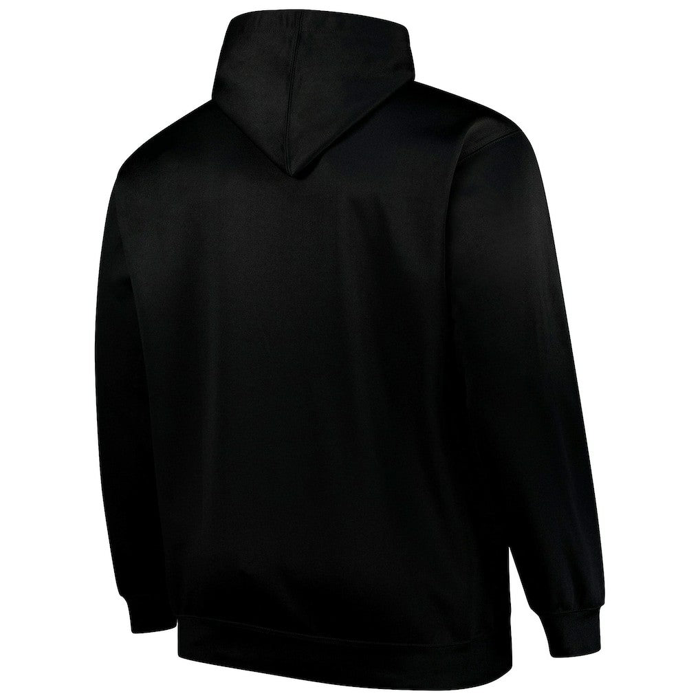 Cincinnati Bengals Big & Tall Fleece Pullover Hoodie Black - Fanatics