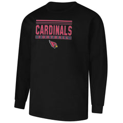 Arizona Cardinals Profile Big & Tall Pop Long Sleeve T-Shirt Black - NFL