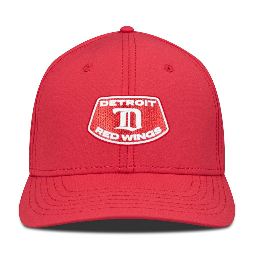 Detroit Red Wings - Levelwear Retro Skylight Rise Flex Hat Red