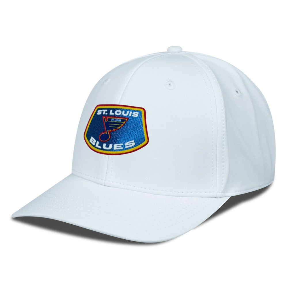 St. Louis Blues - Levelwear Retro Skylight Rise Flex Hat White