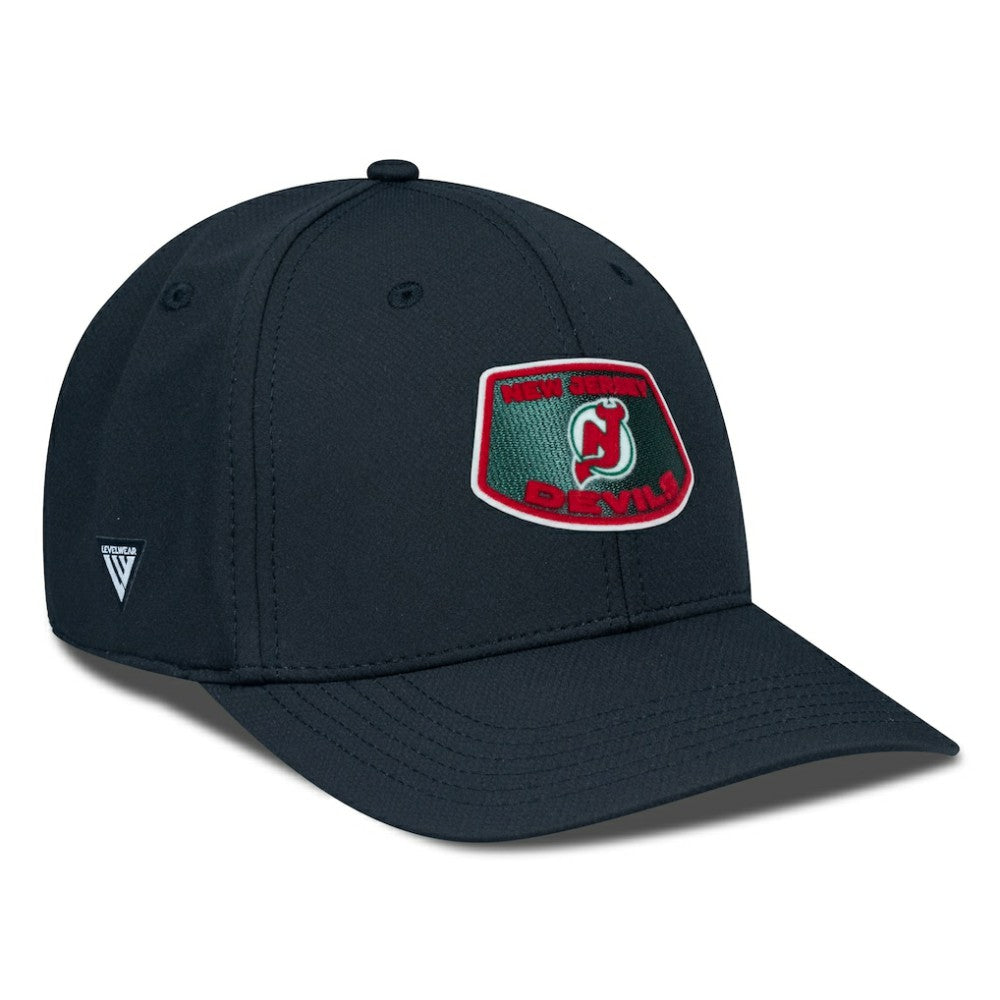 New Jersey Devils - Levelwear Retro Skylight Rise Flex Hat Black