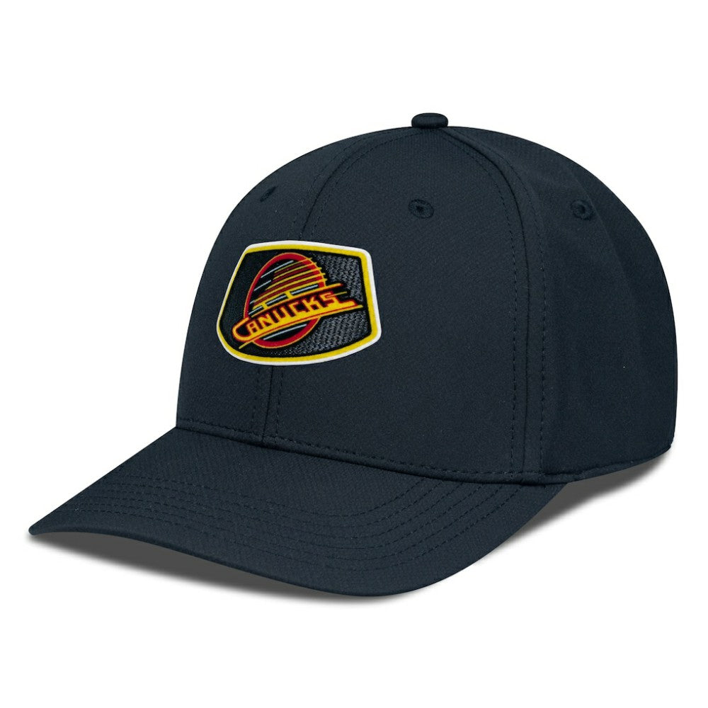 Vancouver Canucks - Levelwear Retro Skylight Rise Flex Hat Black