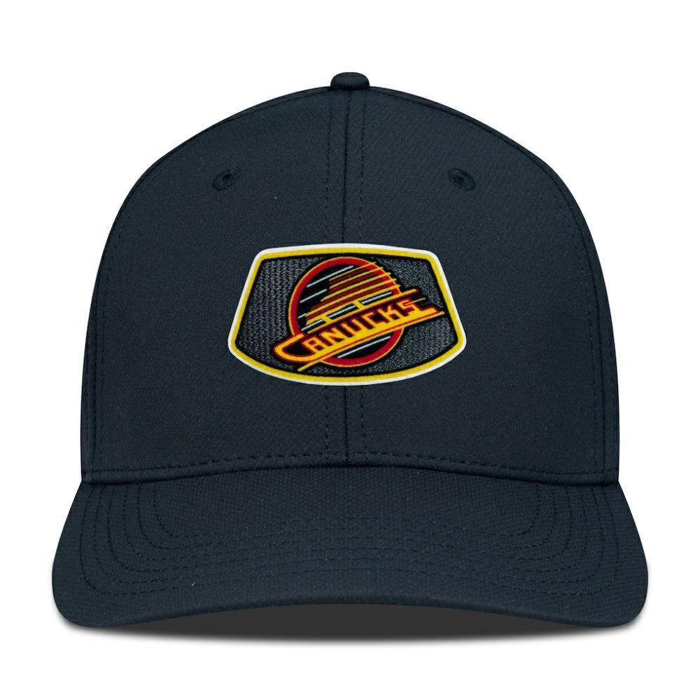 Vancouver Canucks - Levelwear Retro Skylight Rise Flex Hat Black