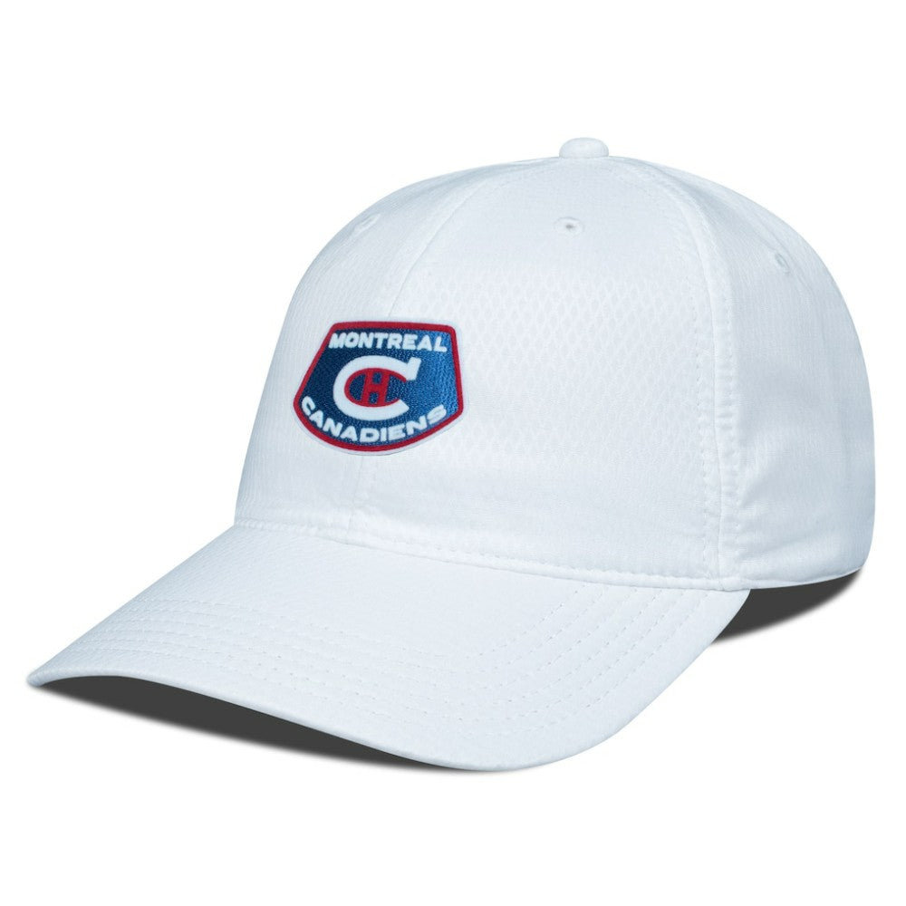 Montreal Canadiens - Levelwear Retro Skylight Matrix Adjustable Hat White