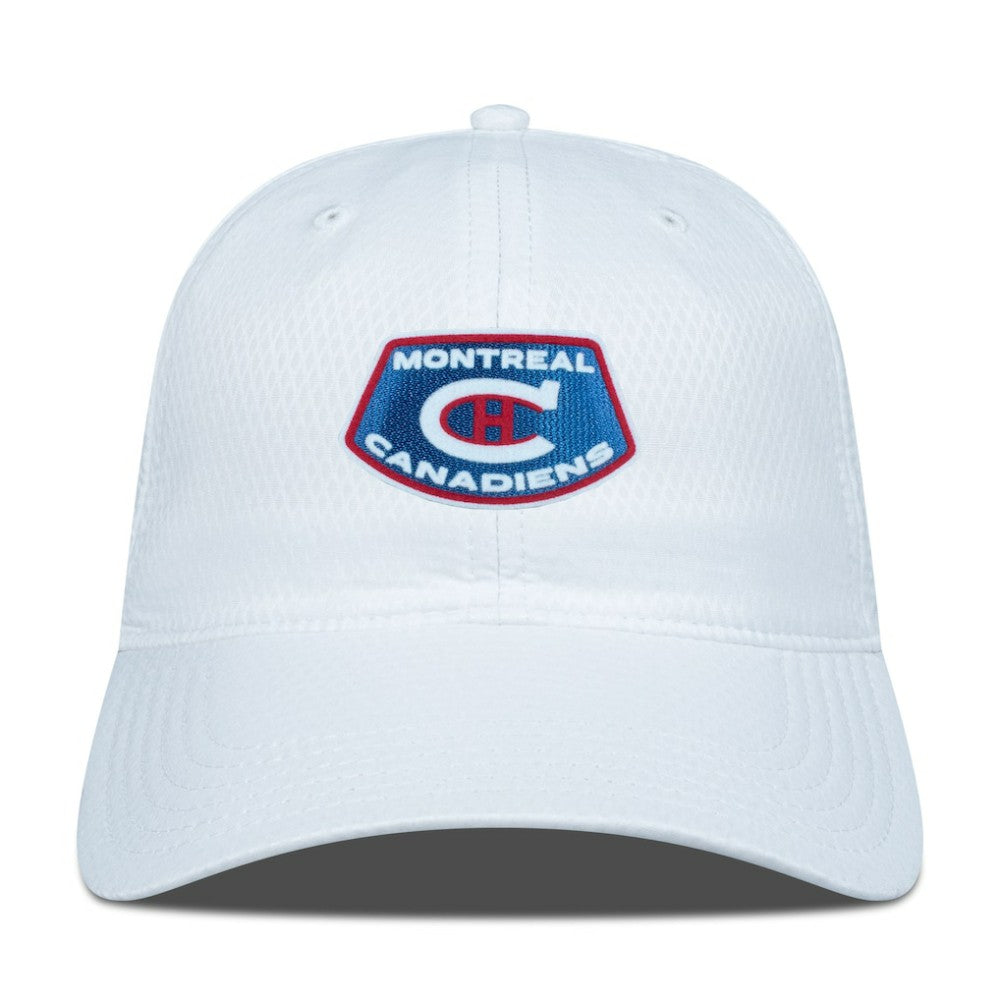 Montreal Canadiens - Levelwear Retro Skylight Matrix Adjustable Hat White