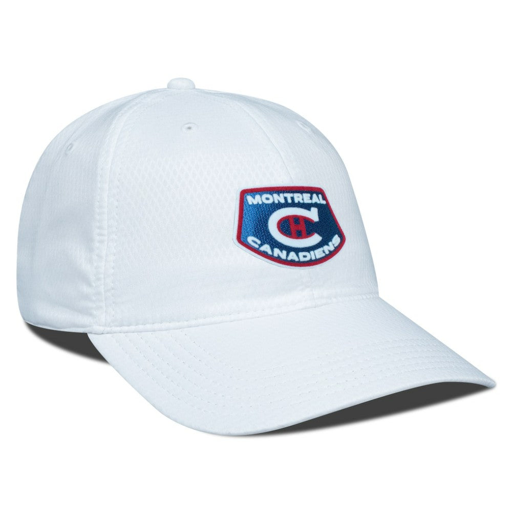 Montreal Canadiens - Levelwear Retro Skylight Matrix Adjustable Hat White