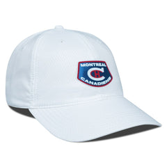Montreal Canadiens - Levelwear Retro Skylight Matrix Adjustable Hat White