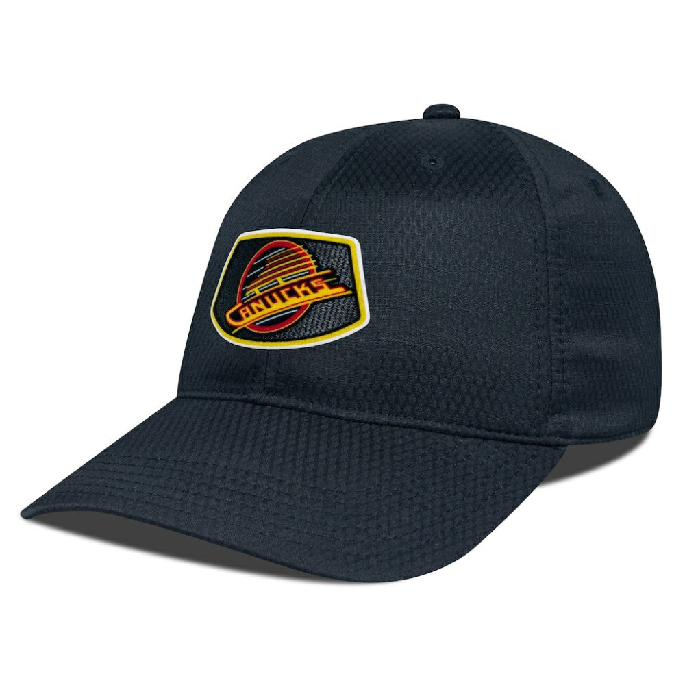 Vancouver Canucks - Levelwear Retro Skylight Matrix Adjustable Hat Black