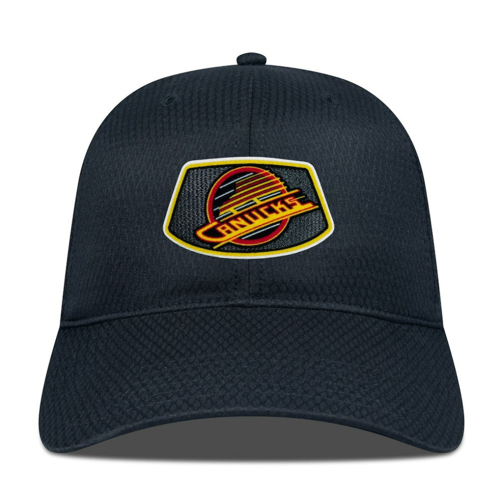 Vancouver Canucks - Levelwear Retro Skylight Matrix Adjustable Hat Black