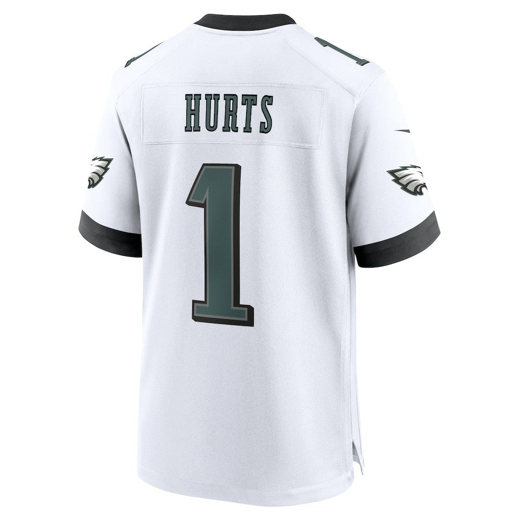 Jalen Hurts Philadelphia Eagles White Game Jersey White - Nike