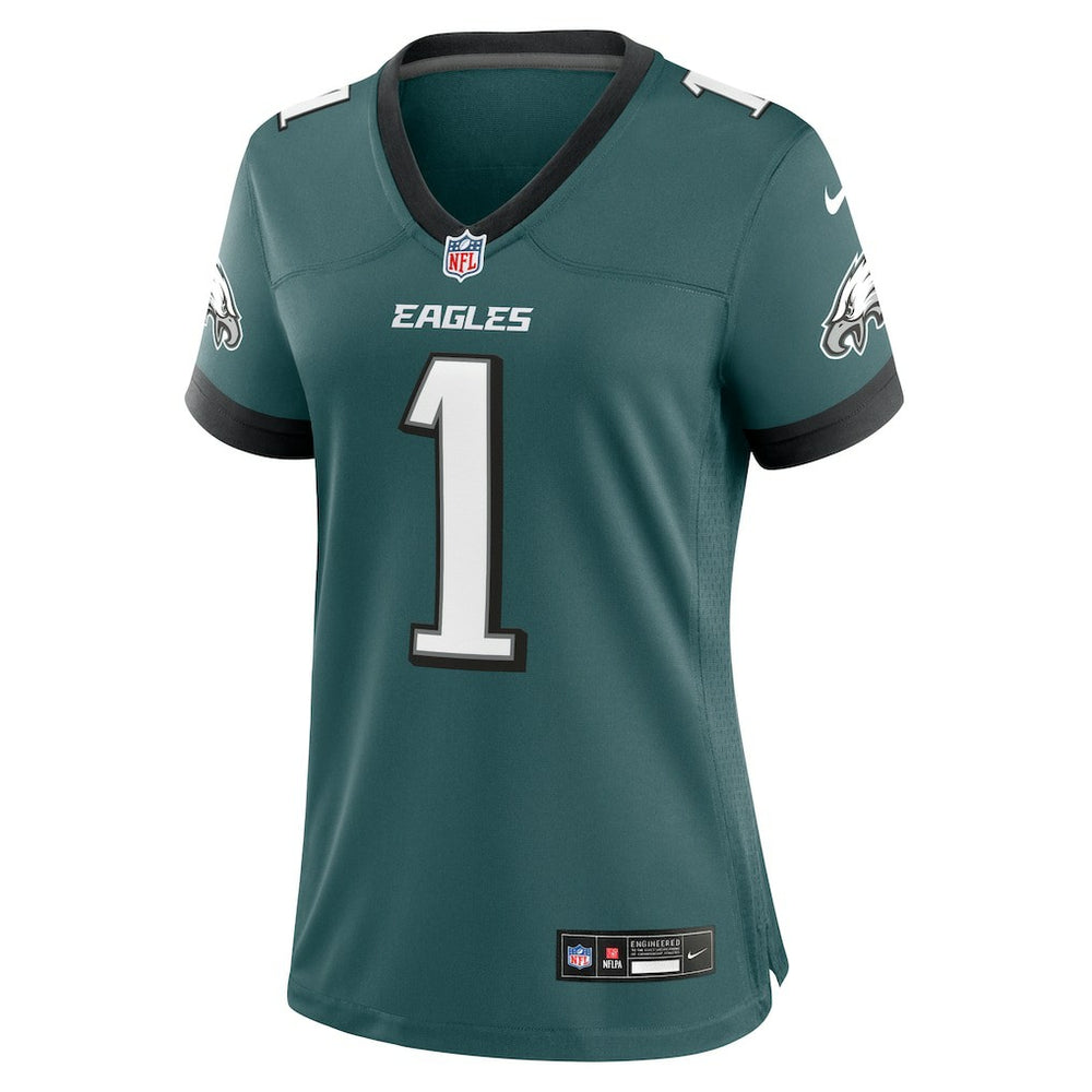 Jalen Hurts Philadelphia Eagles Women's Team Game Jersey Midnight Green - Nike