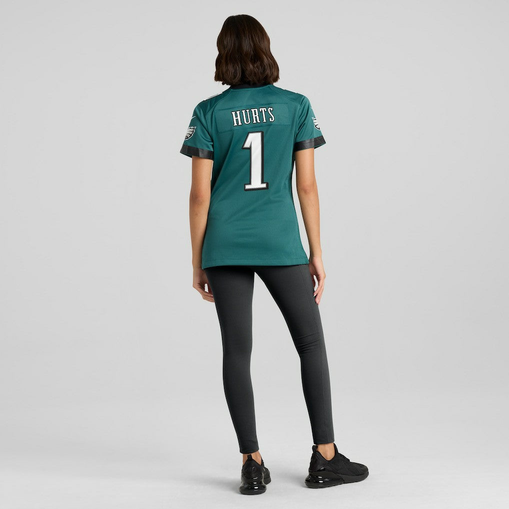 Jalen Hurts Philadelphia Eagles Women's Team Game Jersey Midnight Green - Nike