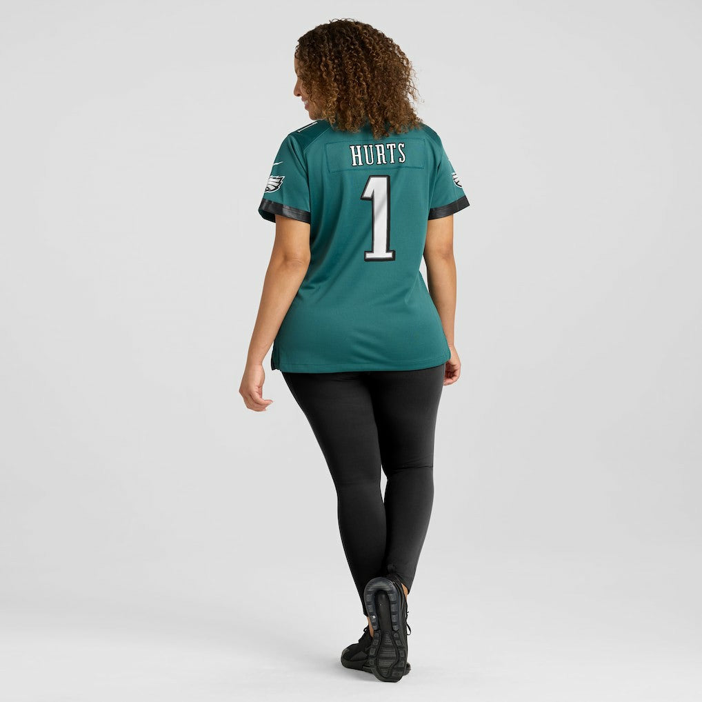 Jalen Hurts Philadelphia Eagles Women's Team Game Jersey - Midnight Green | NFL Jerseys