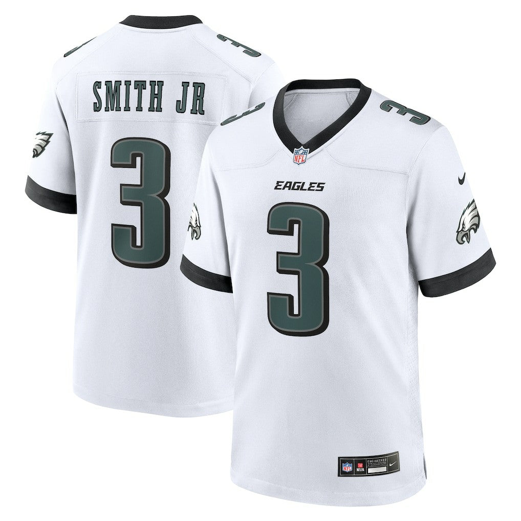 Nolan Smith Philadelphia Eagles White Game Jersey White - Nike