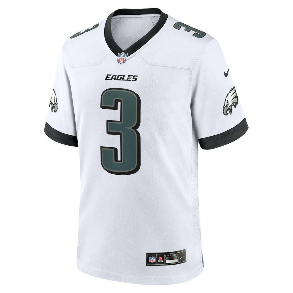 Nolan Smith Philadelphia Eagles White Game Jersey White - Nike