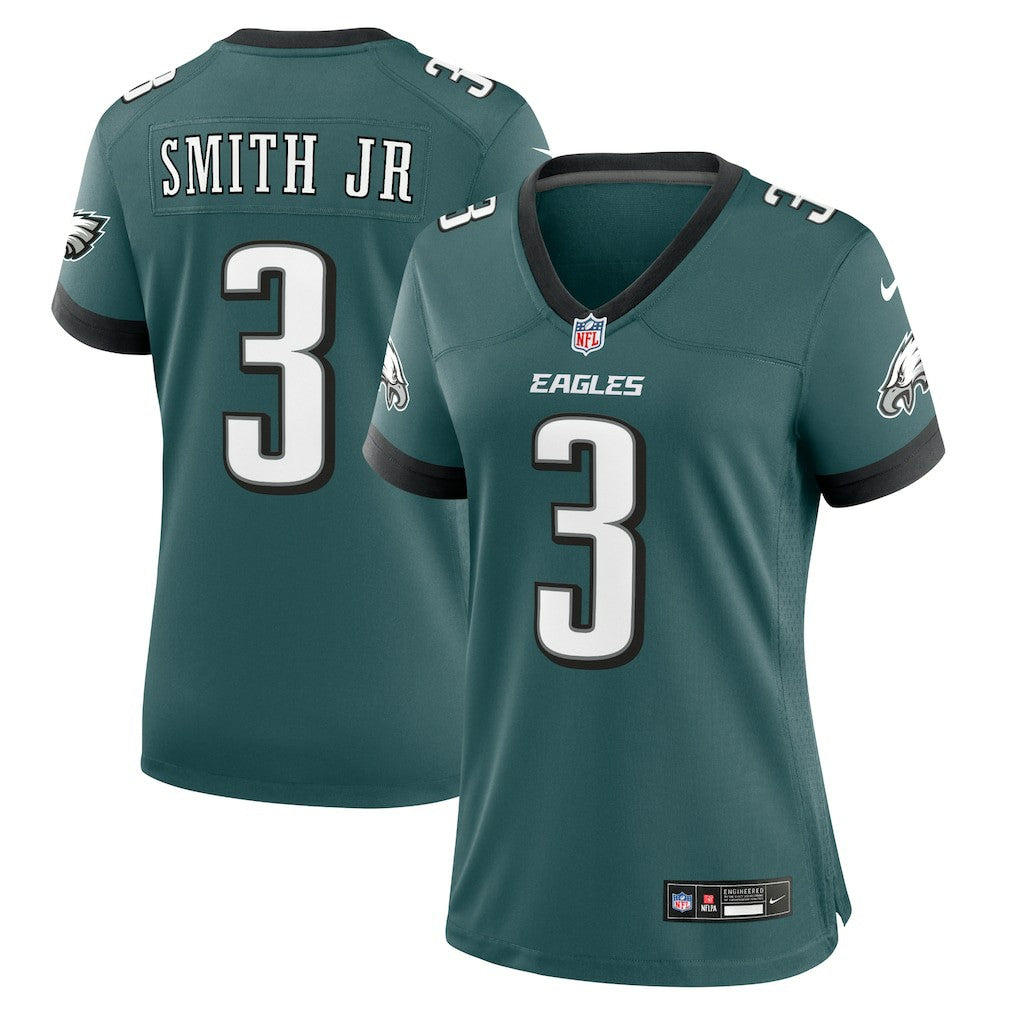 Nolan Smith Philadelphia Eagles Women's Team Game Jersey Midnight Green - Nike