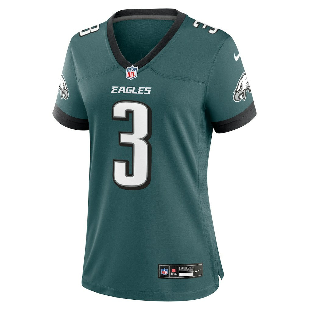 Nolan Smith Philadelphia Eagles Women's Team Game Jersey Midnight Green - Nike