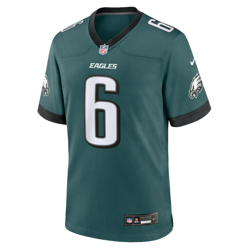 DeVonta Smith Philadelphia Eagles Team Game Jersey Midnight Green - Nike