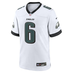 DeVonta Smith Philadelphia Eagles White Game Jersey White - Nike