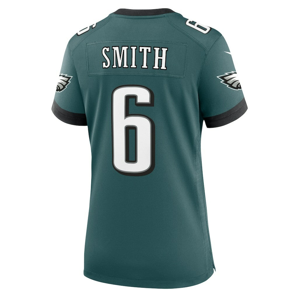 DeVonta Smith Philadelphia Eagles Women's Team Game Jersey - Midnight Green | NFL Jerseys