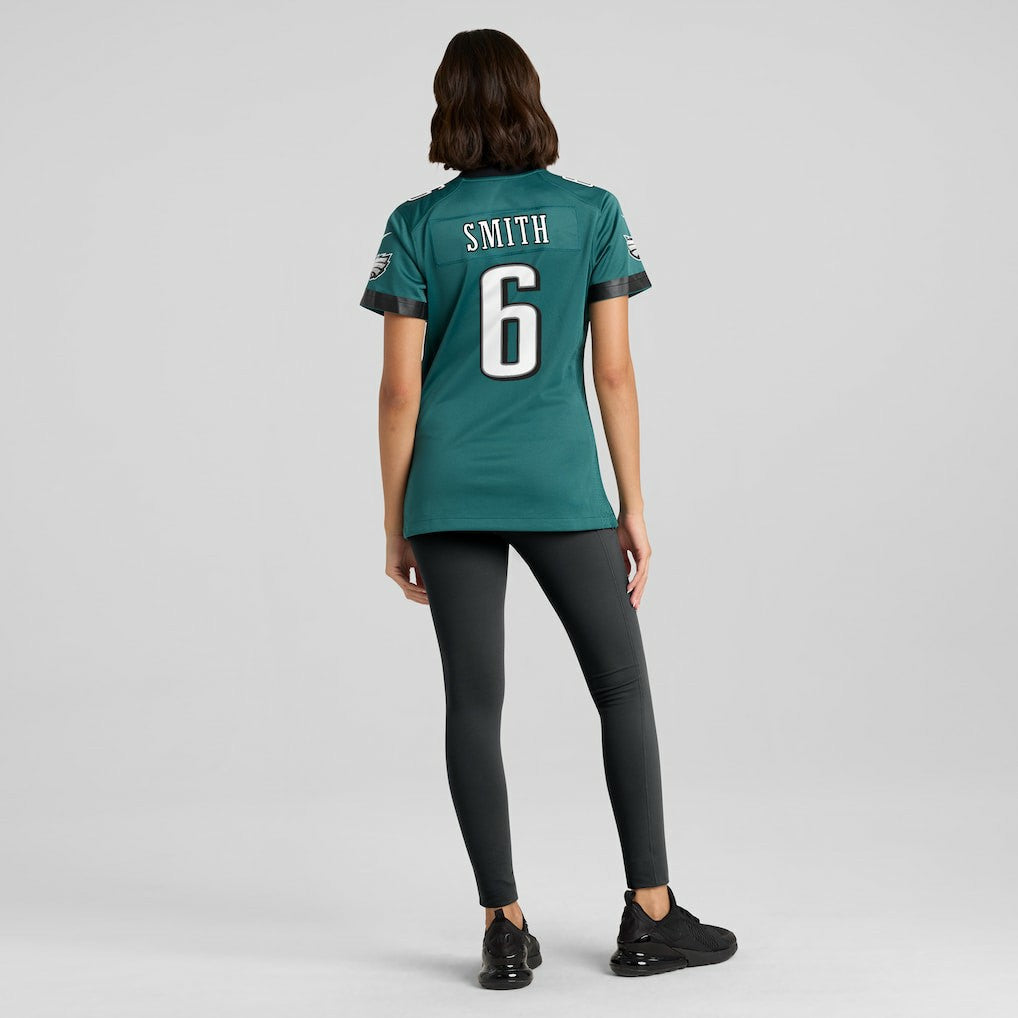 DeVonta Smith Philadelphia Eagles Women's Team Game Jersey - Midnight Green | NFL Jerseys