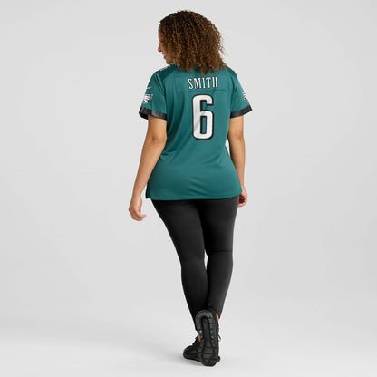 DeVonta Smith Philadelphia Eagles Women's Team Game Jersey - Midnight Green | NFL Jerseys