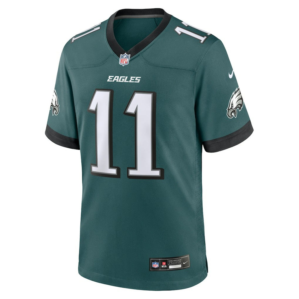 A.J. Brown Philadelphia Eagles Team Game Jersey Midnight Green - Nike