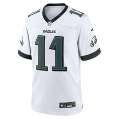 A.J. Brown Philadelphia Eagles White Game Jersey White - Nike
