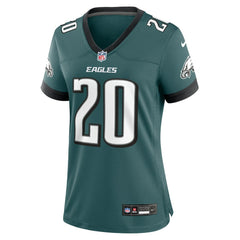 Brian Dawkins Philadelphia Eagles Women's Retired Player Game Jersey Midnight Green - Nike