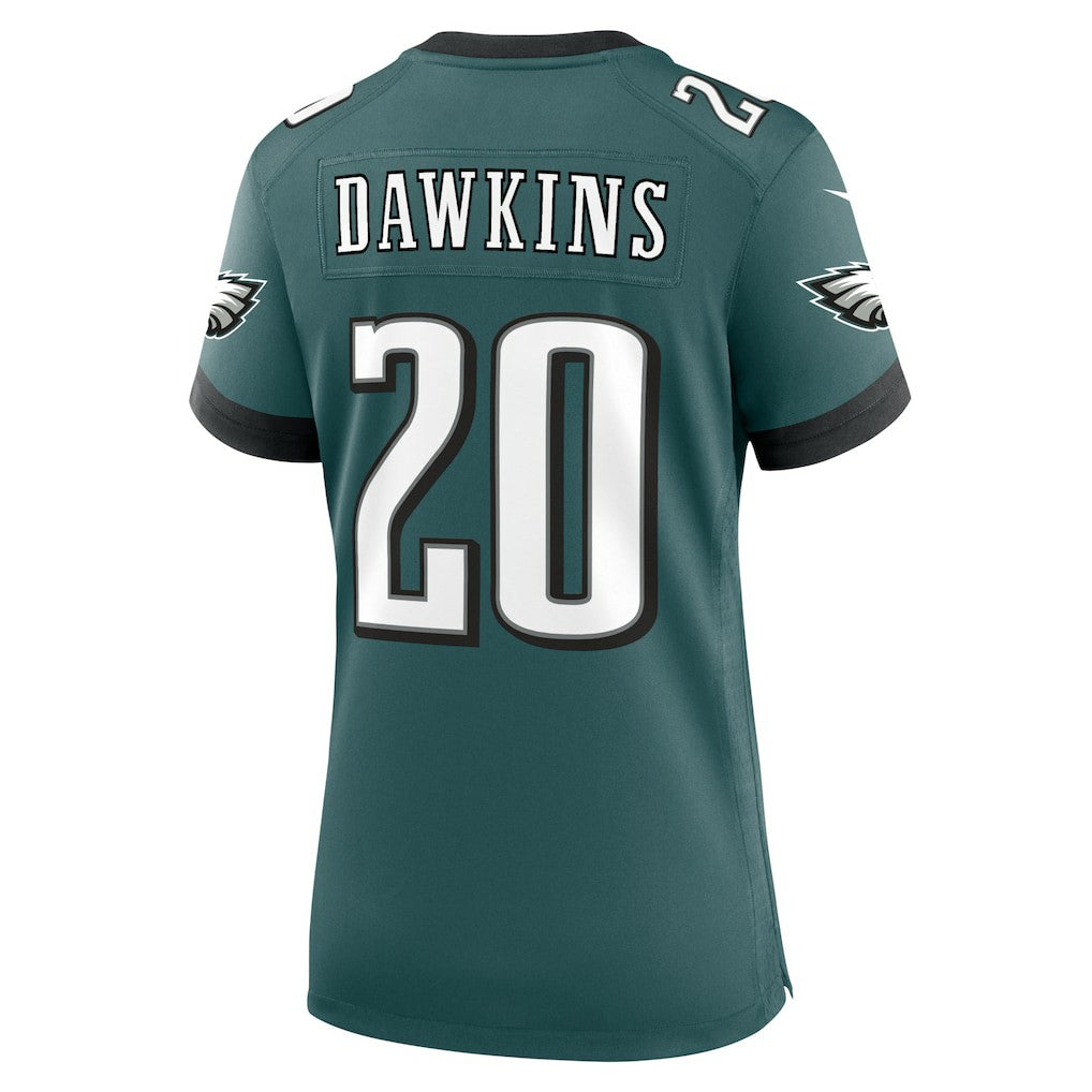 Brian Dawkins Philadelphia Eagles Women's Retired Player Game Jersey Midnight Green - Nike