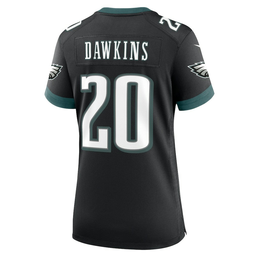 Brian Dawkins Philadelphia Eagles Women's Alternate Game Jersey Black - Nike