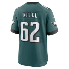 Jason Kelce Philadelphia Eagles Team Game Jersey Midnight Green - Nike