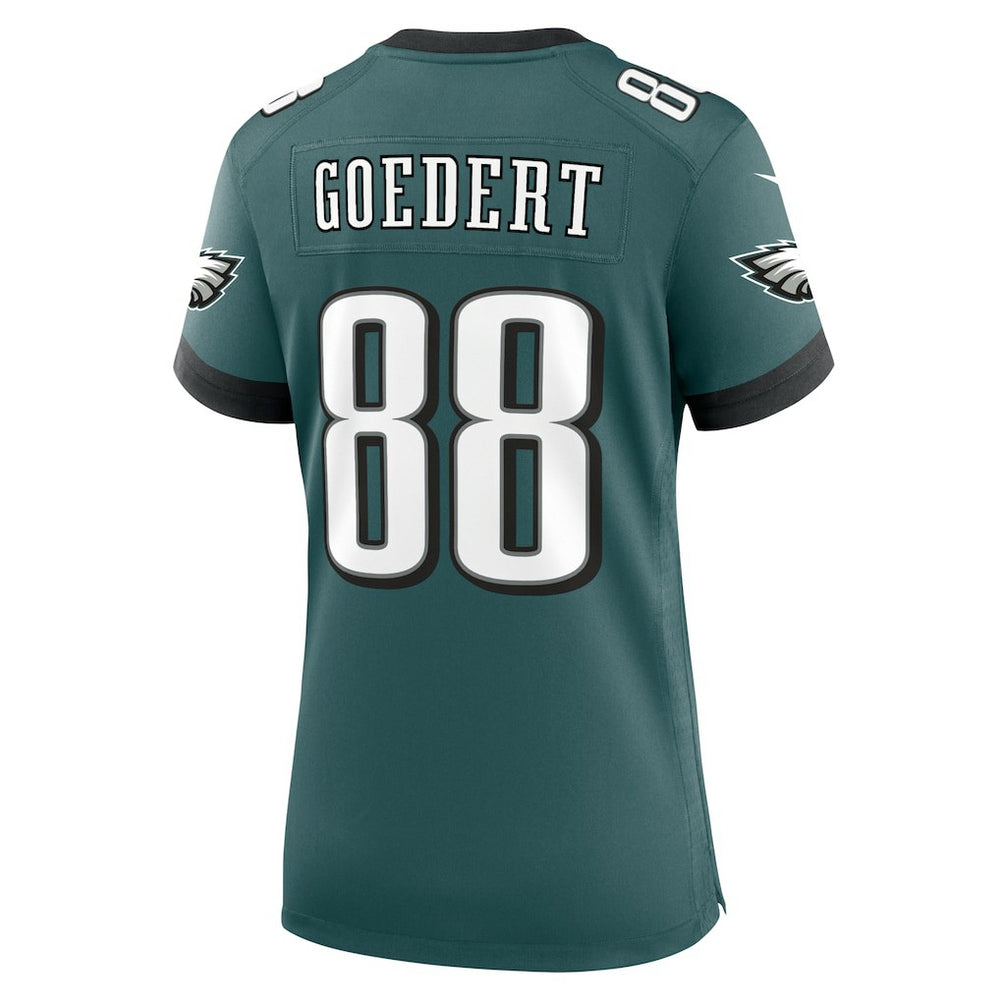Dallas Goedert Philadelphia Eagles Women's Team Game Jersey Midnight Green - Nike