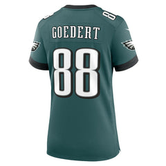 Dallas Goedert Philadelphia Eagles Women's Team Game Jersey Midnight Green - Nike