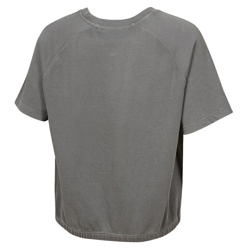 Buffalo Bills Women's Mineral Wash Short Sleeve Top Gray - NFL