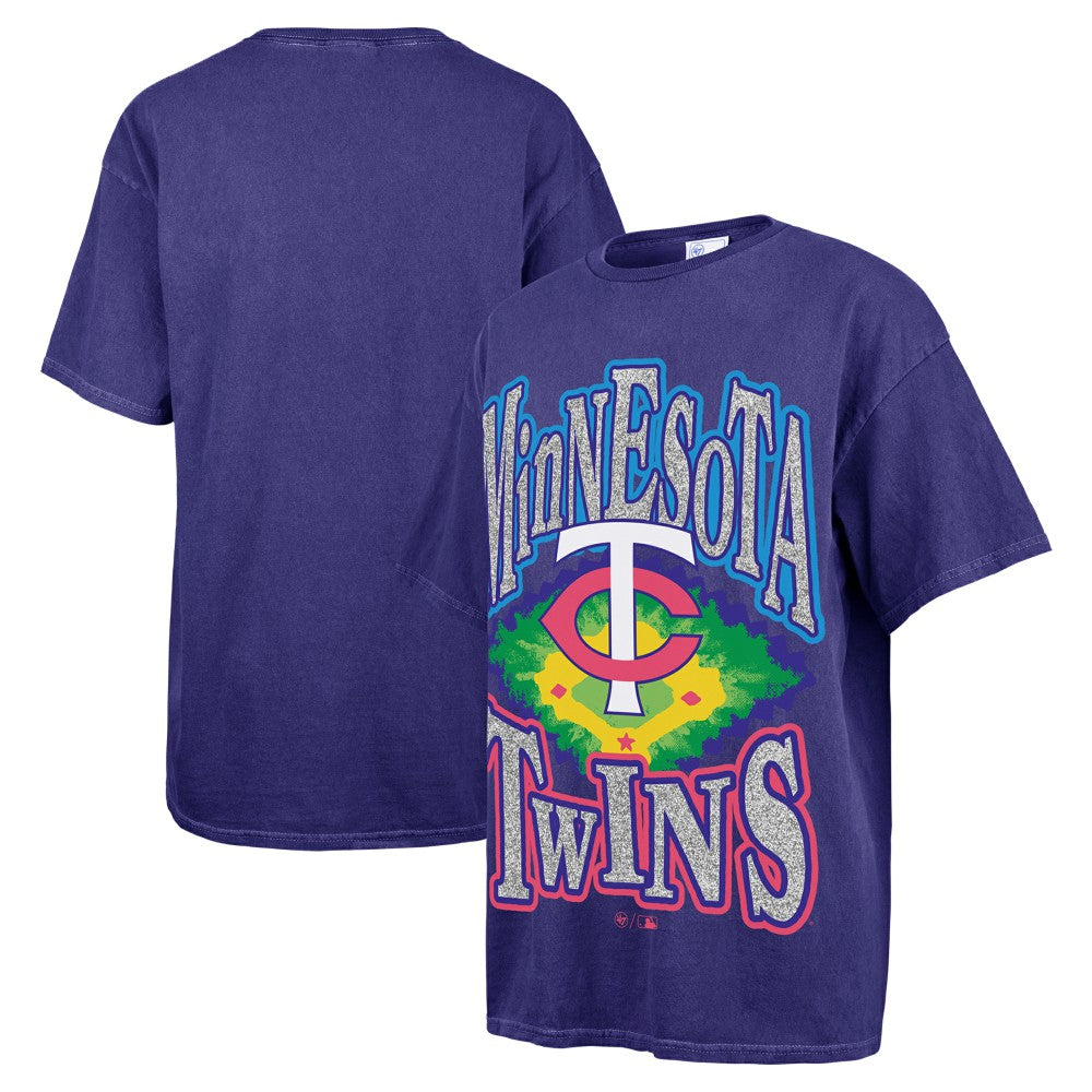 Minnesota Twins '47 Women's Flashing Lights Boyfriend T-Shirt Sale