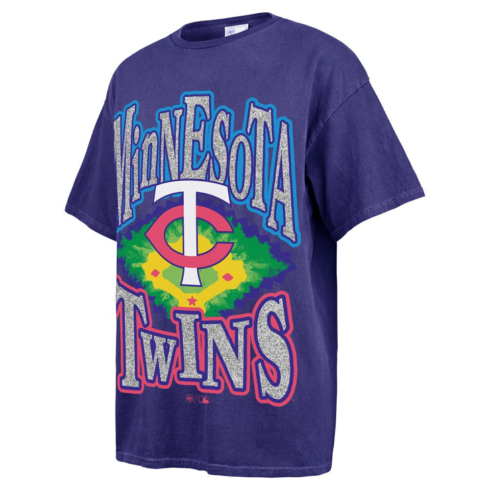 Minnesota Twins '47 Women's Flashing Lights Boyfriend T-Shirt Sale
