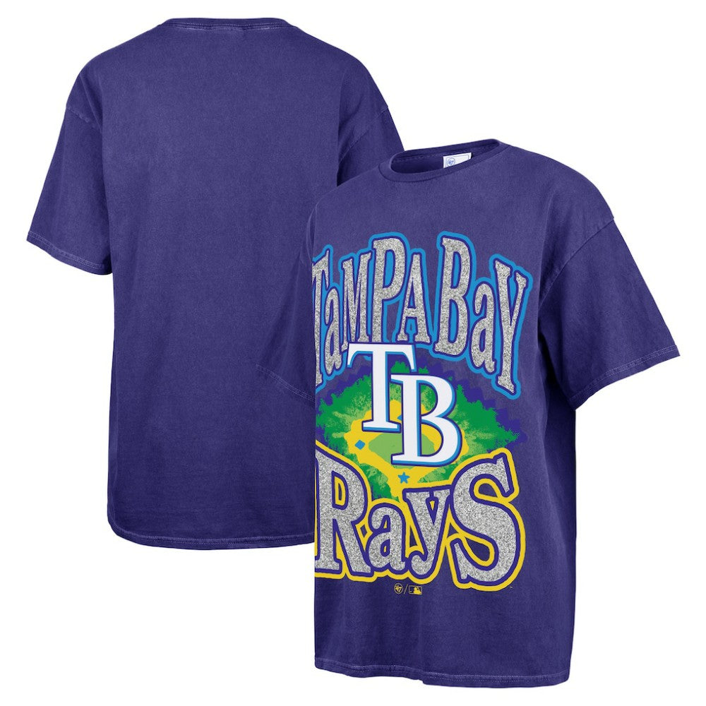 Tampa Bay Rays '47 Women's Flashing Lights Boyfriend T-Shirt for sale