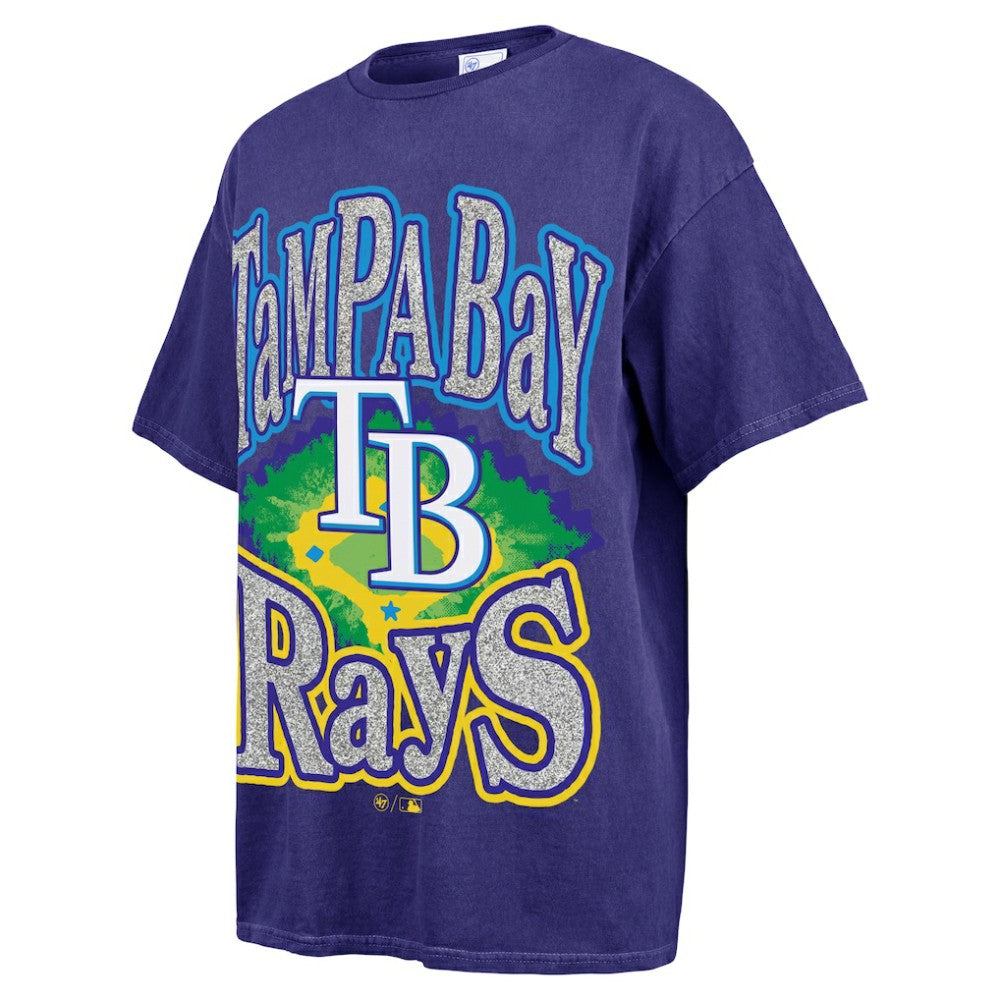 Tampa Bay Rays '47 Women's Flashing Lights Boyfriend T-Shirt for sale
