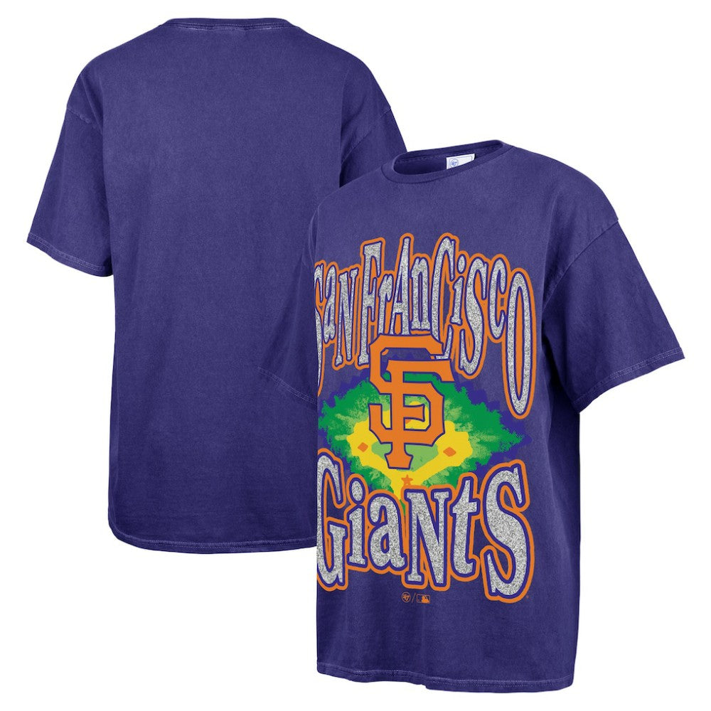 San Francisco Giants '47 Women's Flashing Lights Boyfriend T-Shirt Online