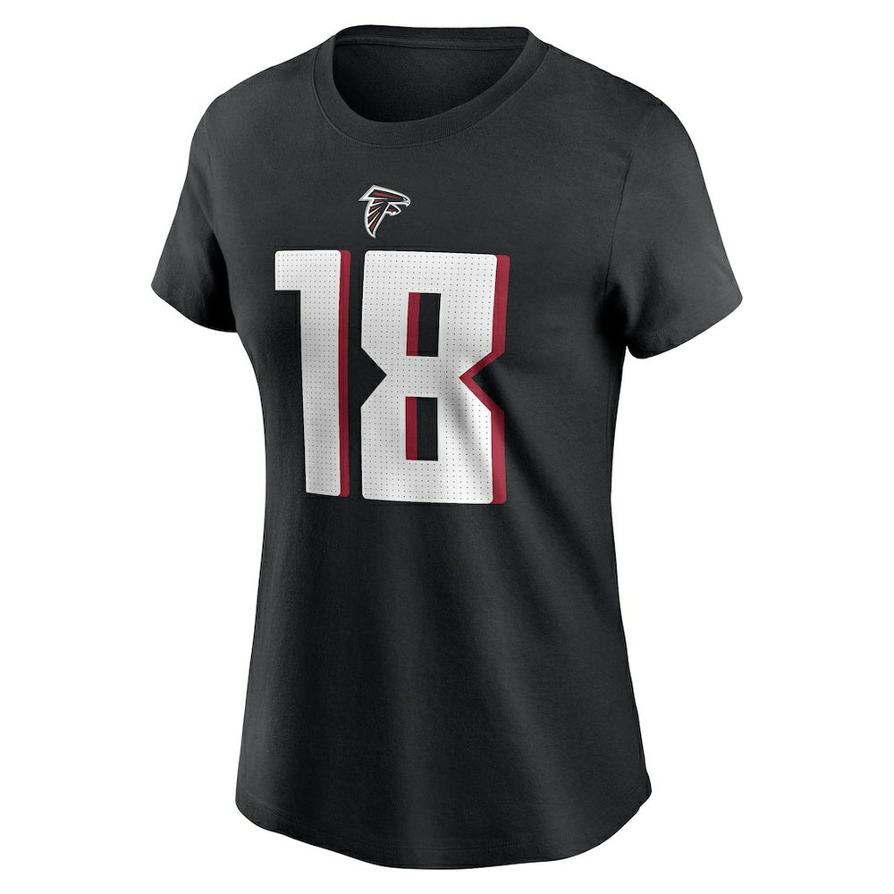 Kirk Cousins Atlanta Falcons Women's Player Name & Number T-Shirt Black - Nike