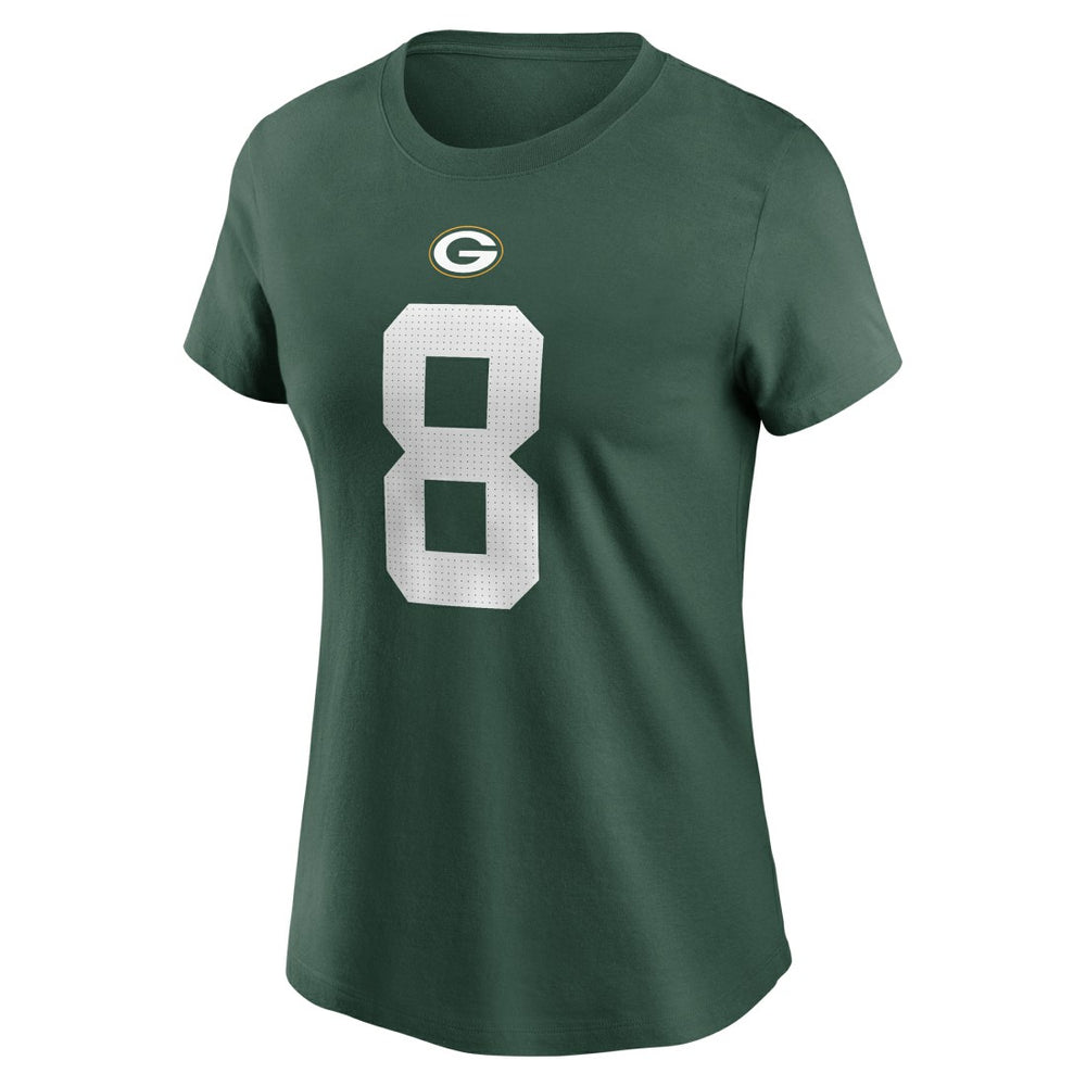 Josh Jacobs Green Bay Packers Women's Player Name & Number T-Shirt Green - Nike