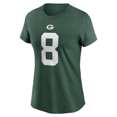 Josh Jacobs Green Bay Packers Women's Player Name & Number T-Shirt Green - Nike