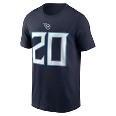 Tony Pollard Tennessee Titans Player Name & Number T-Shirt Navy - Nike