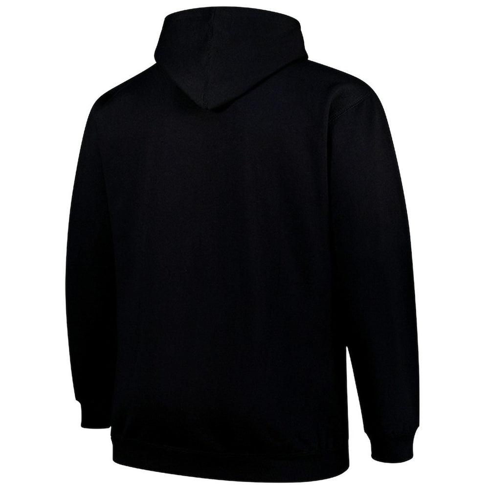 Chicago Bears Big & Tall Pop Pullover Hoodie Black - Fanatics
