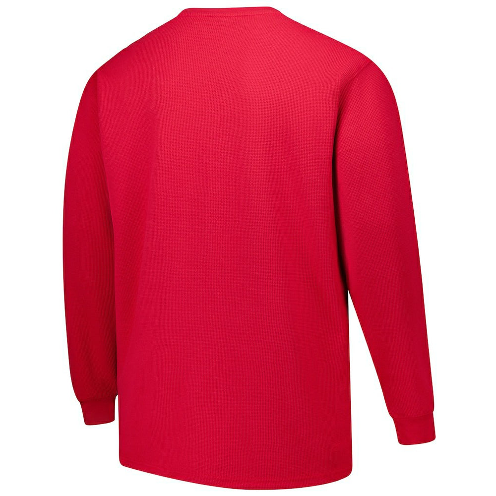 San Francisco 49ers Big & Tall Thermal Long Sleeve T-Shirt Scarlet - Fanatics